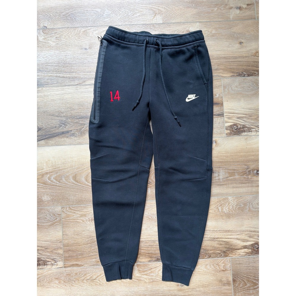 Nike Tech Fleece Joggers Mens Medium Black FQ1884-010 Embroidered 14 Blokecore